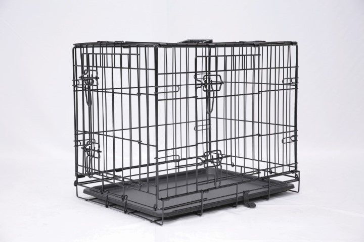 Main St. Pet 24-In 2-Door Folding Pet Crate 