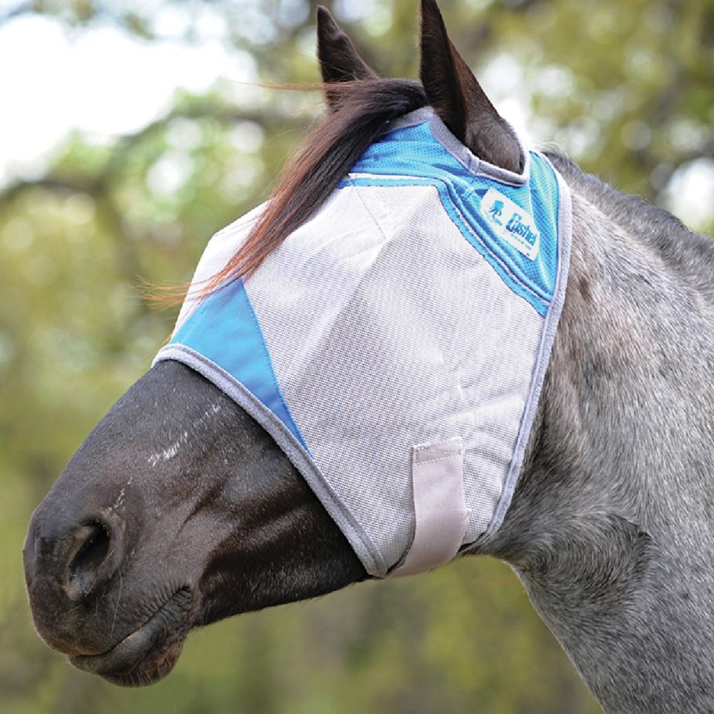 Cashel Crusader Fly Mask Standard, Horse, Blue