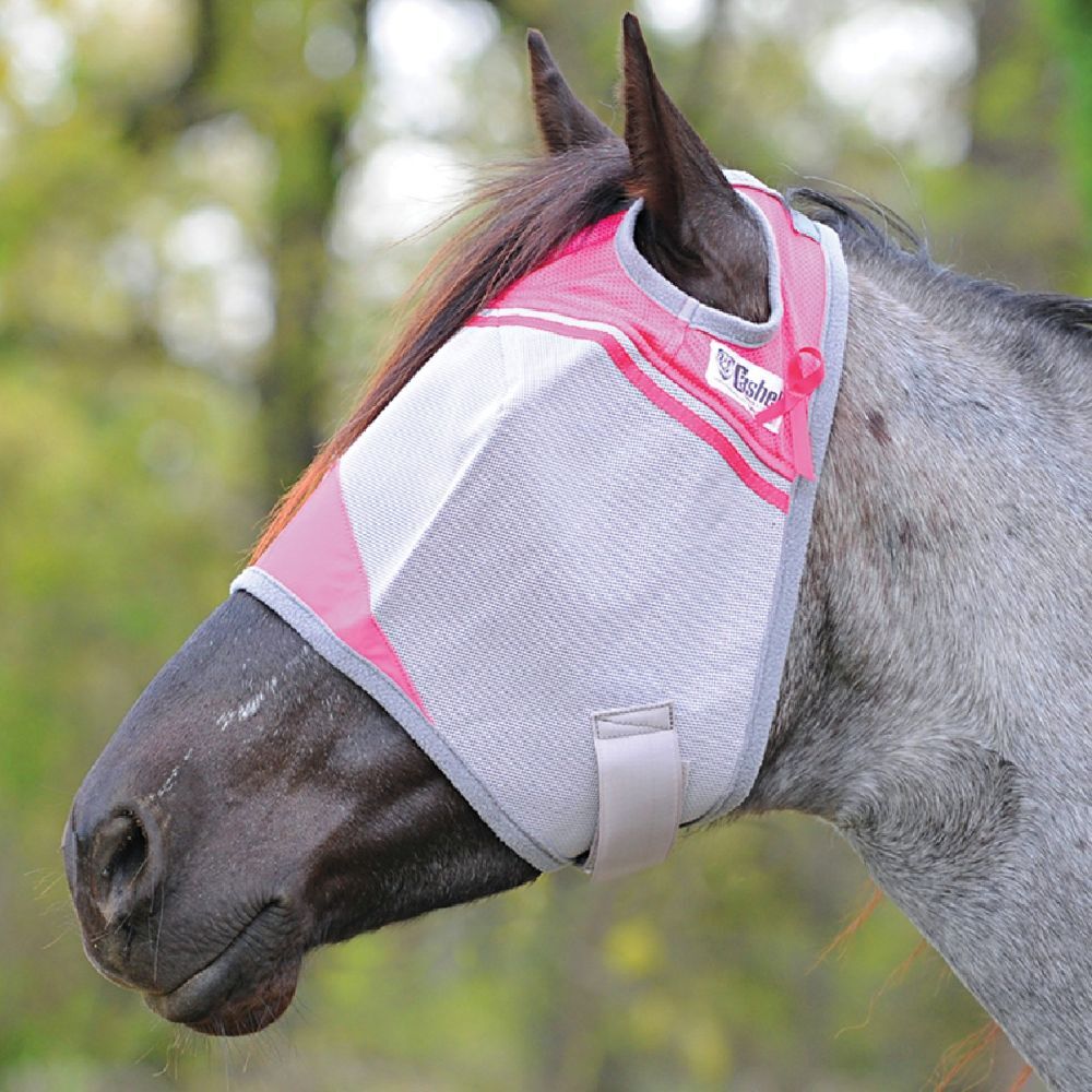 Cashel Crusader Fly Mask Standard, Horse, Pink