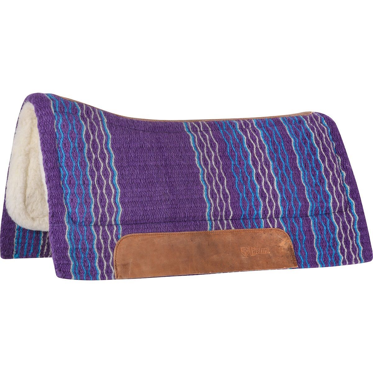 Cashel Purple Blanket Top Performance Saddle Pad, 34-In x 38-In