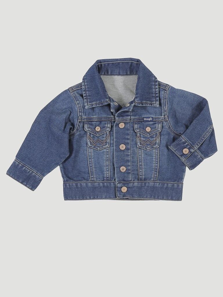 Wrangler Kids' Long Sleeve Classic Denim Jacket