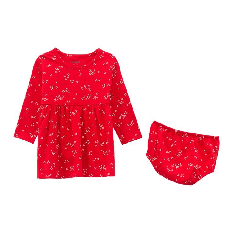 Wrangler Girl's Knit Western Dress