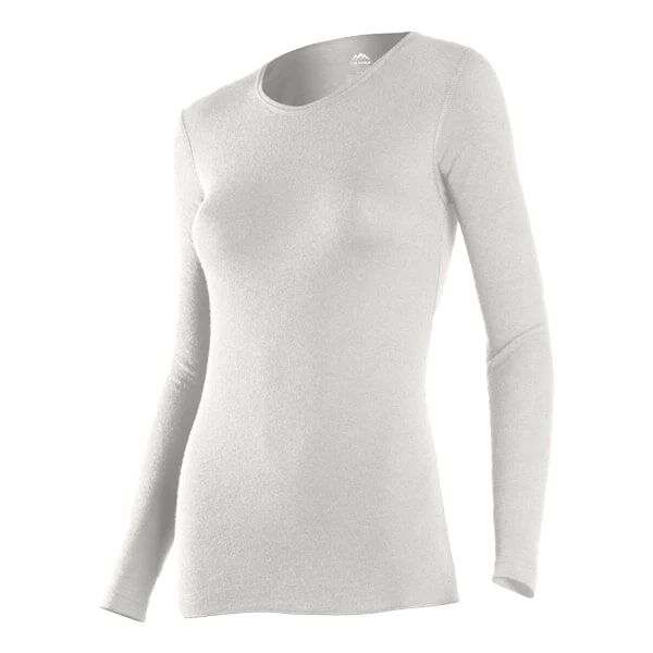 Indera Mills Women's Authentic Crew in Winter White