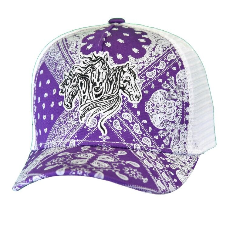Cowboy Hardware Girl's Bandana Triple Horse Hat