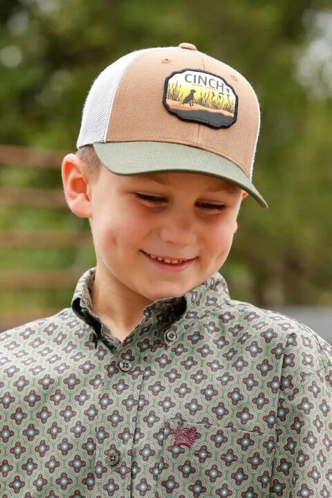 Cinch Youth's Boy's Bird Dog Cap