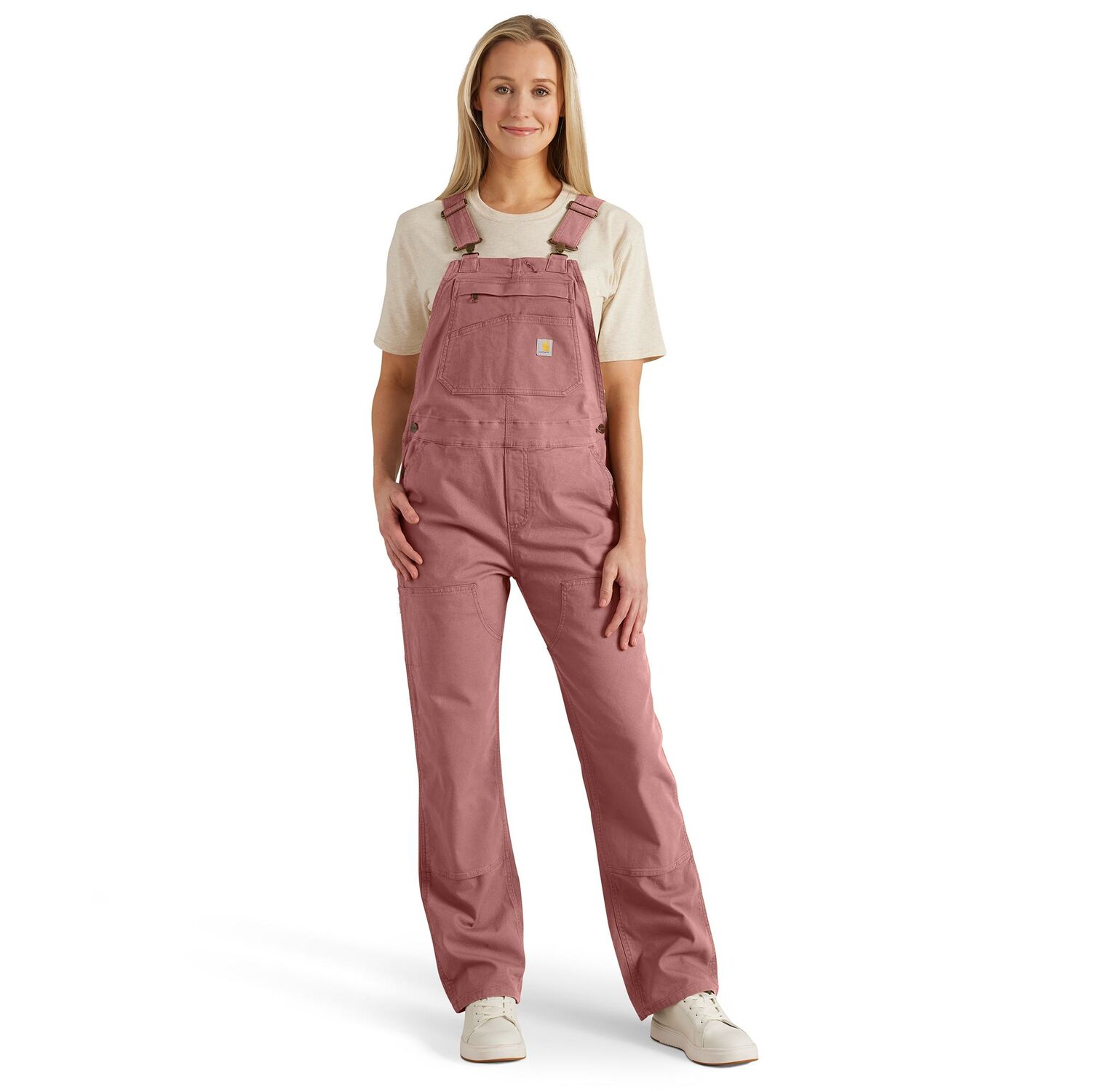 Carhartt Women's Rugged Flex Loose Fit Canvas Bib Overall