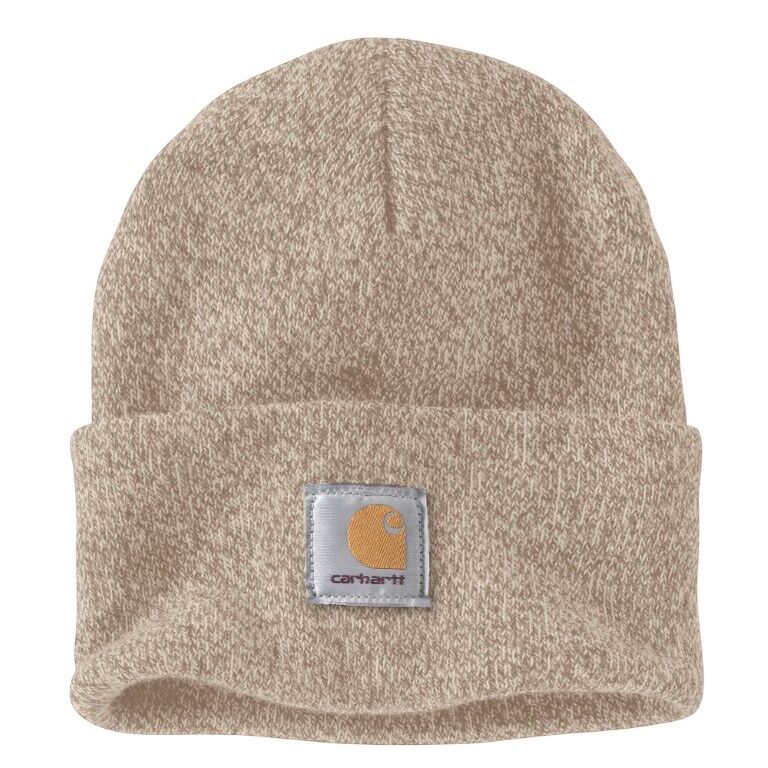 Carhartt Men's Knit Cuffed Beanie in Flaxseed