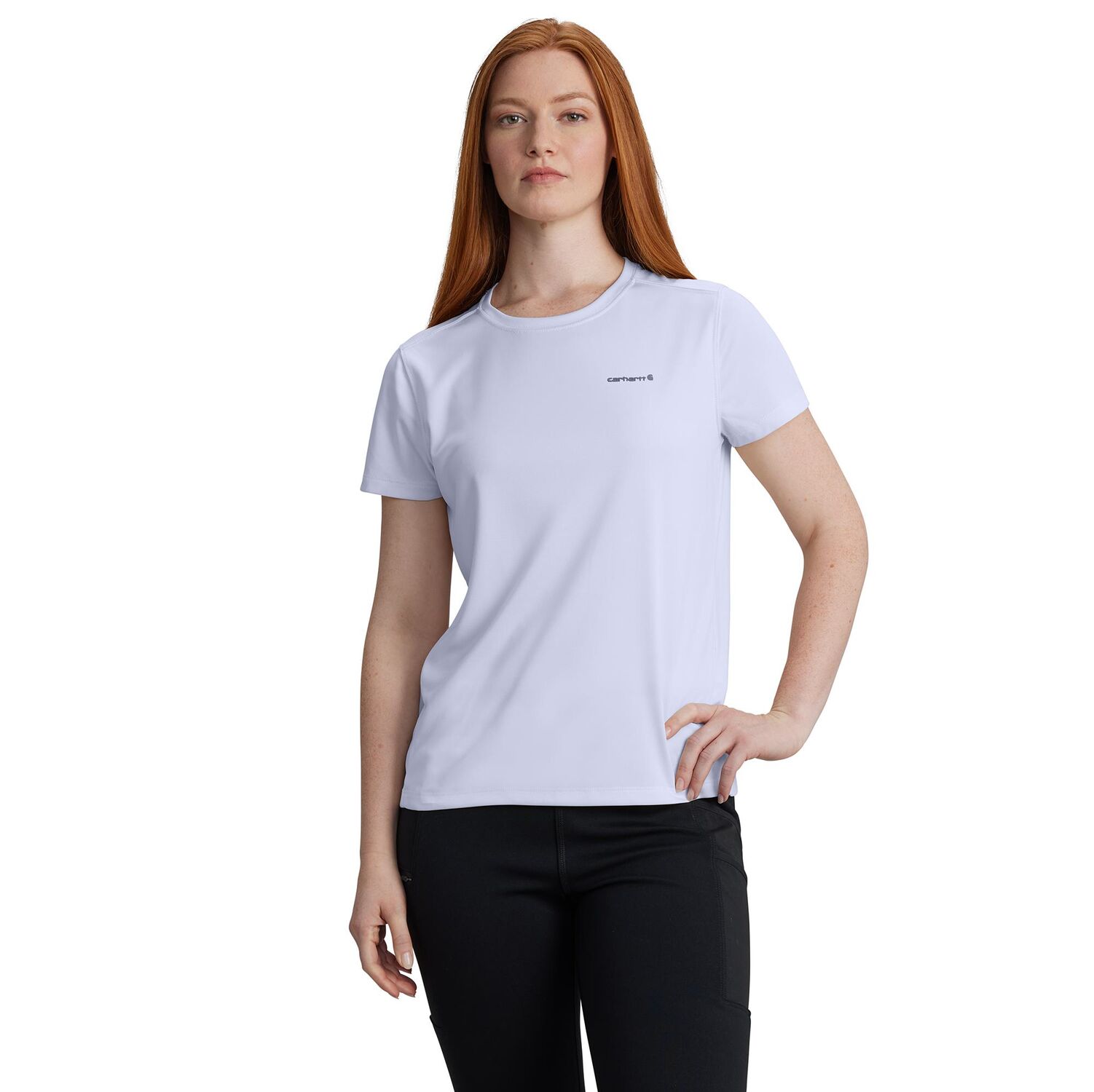 Carhartt Women's Force Sun Defender Relaxed Fit Short-Sleeve T-Shirt
