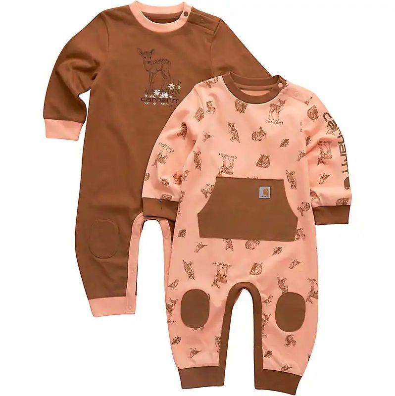 Carhartt Girl's 2-Piece Long Sleeve Coverall Set