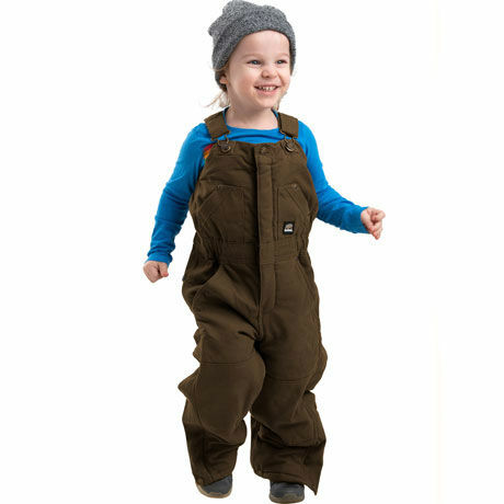 Berne Boy's Washed Insulated Bib Overalls