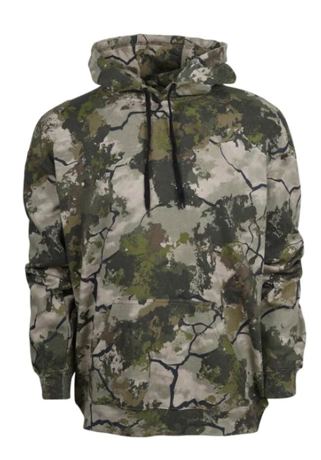 King's Camo Men's Classic Pullover Hoodie - Kc Ultra, XL