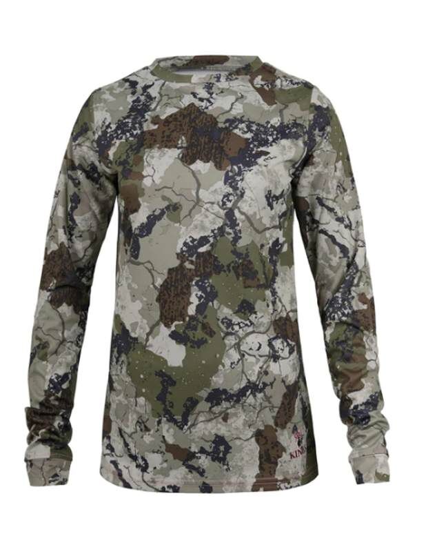 King's Camo Women's Hunter Long Sleeve Tee Shirt - Xk7, XL