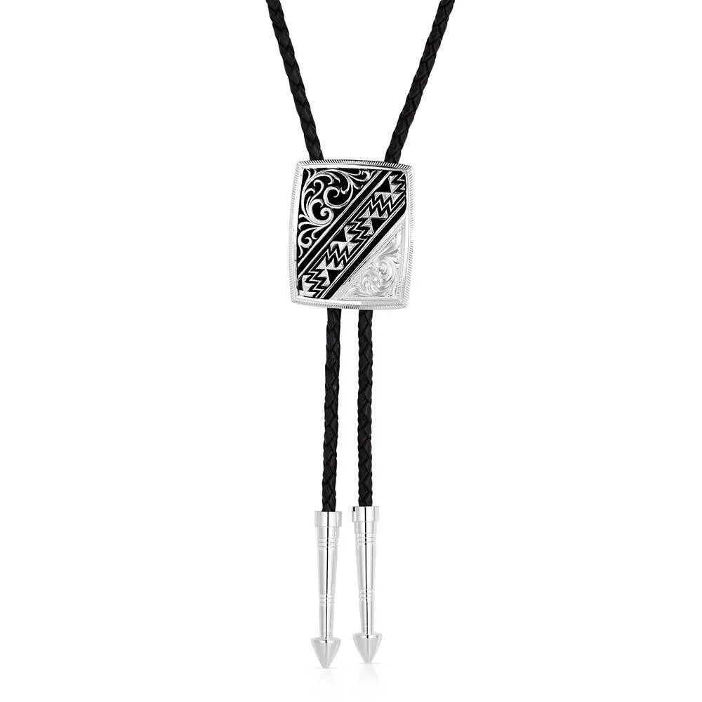 Montana Silversmiths Four Winds Bolo Tie