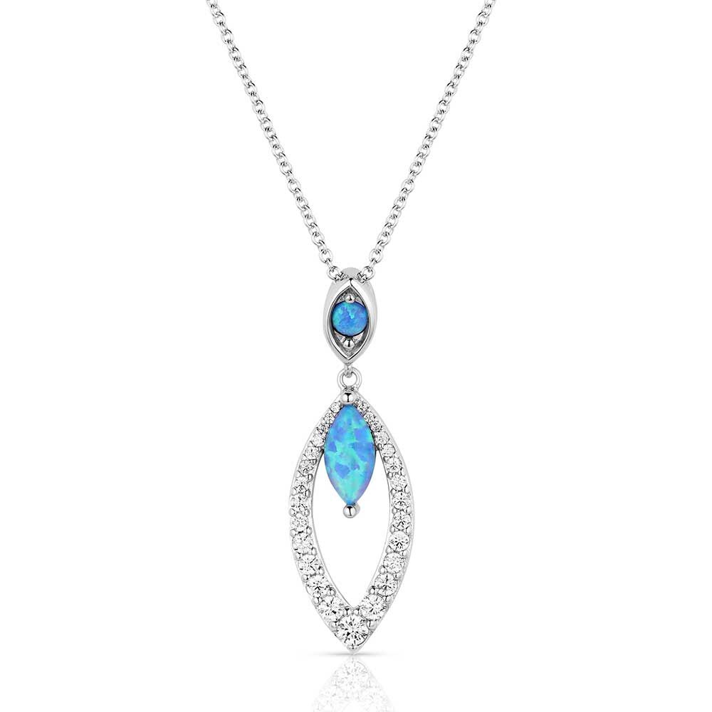 Montana Silversmiths Women's Dancing In The Rain Opal Necklace