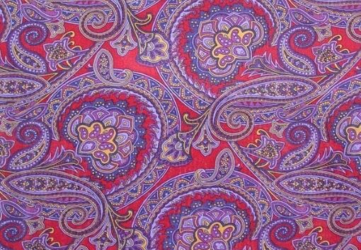 Wyoming Traders Men's Paisley #1 Frontier Calico Silk Scarf