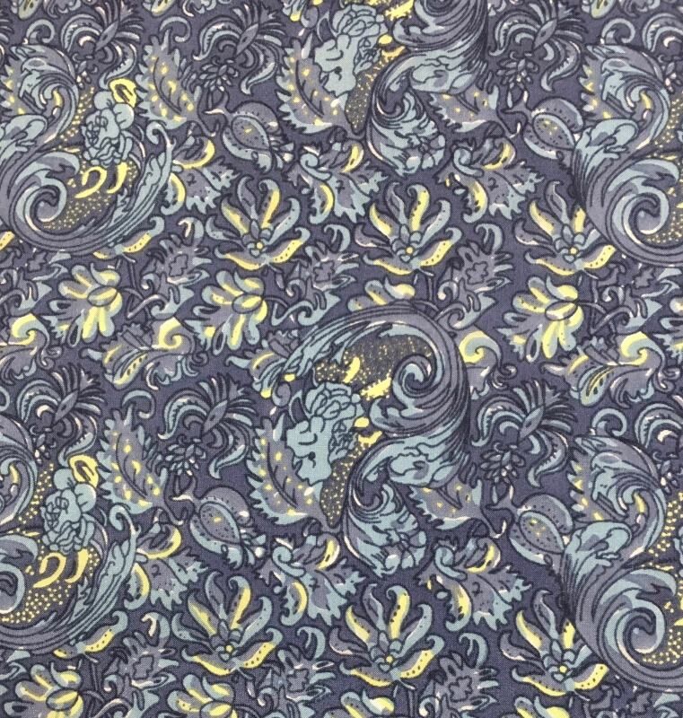 Wyoming Traders Men's #8 Frontier Calico Silk Scarf