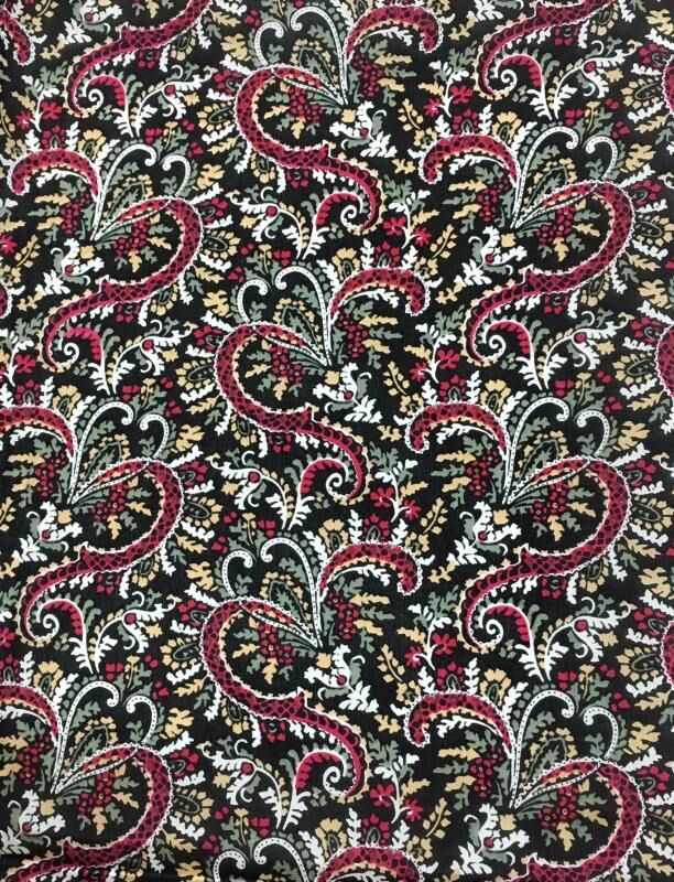 Wyoming Traders # 9 Frontier Calico Silk Scarf