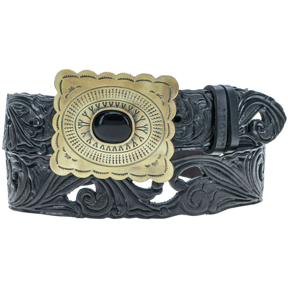 Hooey Women's Rogue With Filigree Cutouts Belt
