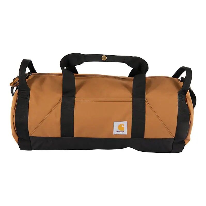 Carhartt 25-L Classic Round Duffel in Carhartt Brown