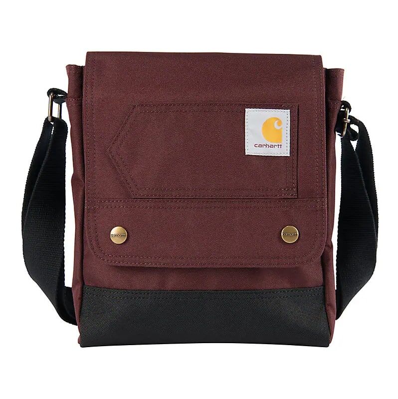 Carhartt Cross Body Snap Bag in Port