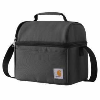 Carhartt 12 Can Two Compartment Lunch Cooler in Gravel