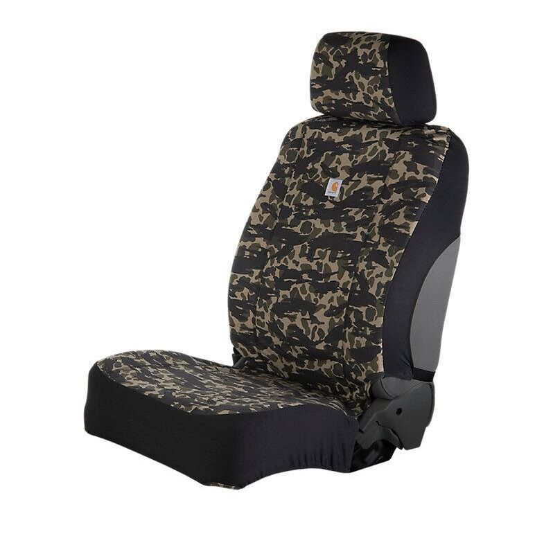 Carhartt Camo Universal Fitted Nylon Duck Bucket Seat Cover