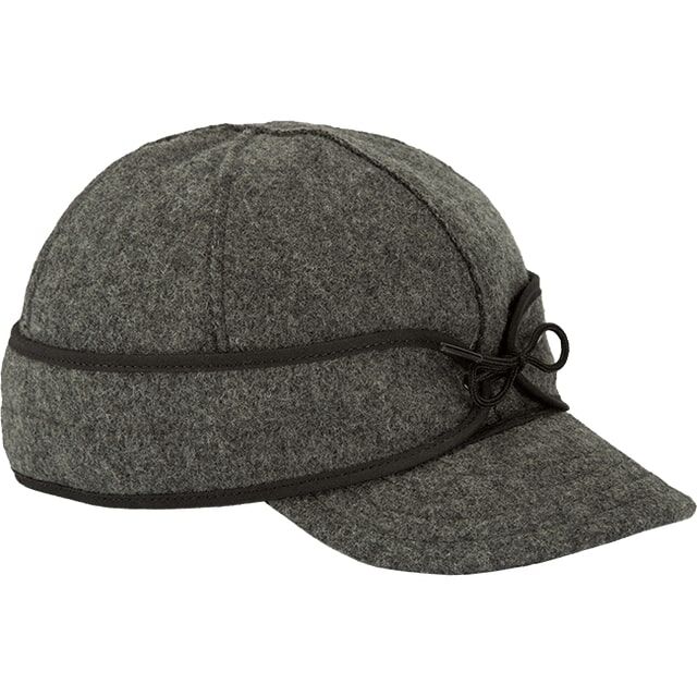 Stormy Kromer Men's The Original Stormy Kromer Cap in Charcoal