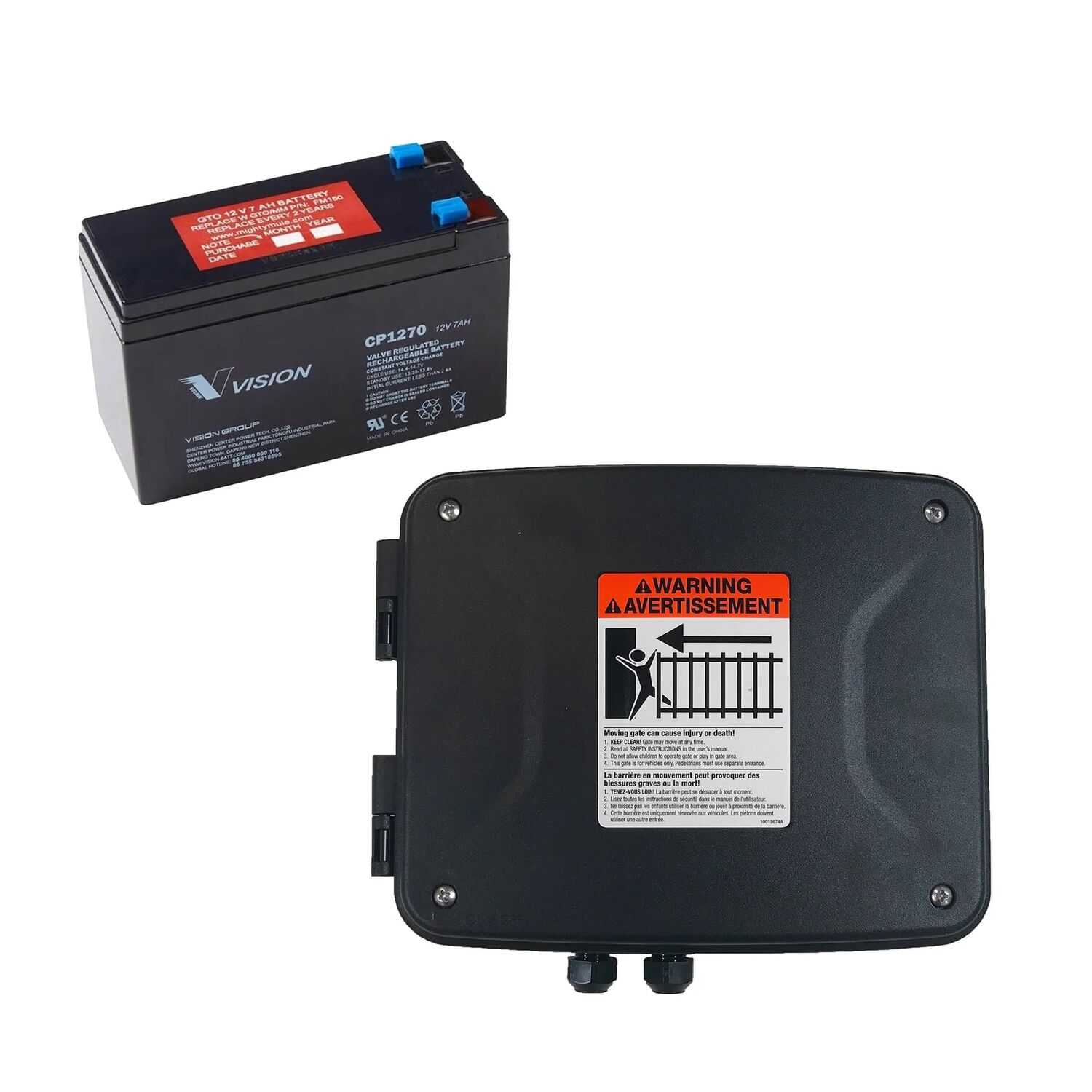 Mighty Mule AGO Battery & Enclosure Accessory