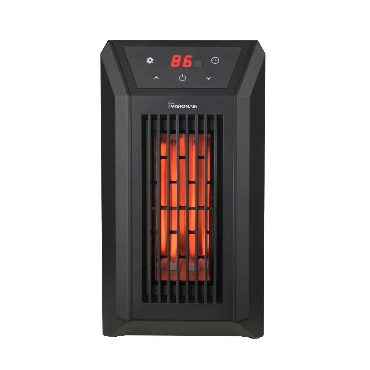 Visionair Digital 6 Tube Infrared Heater with Remote, 1500/1000-Watt, 13-In