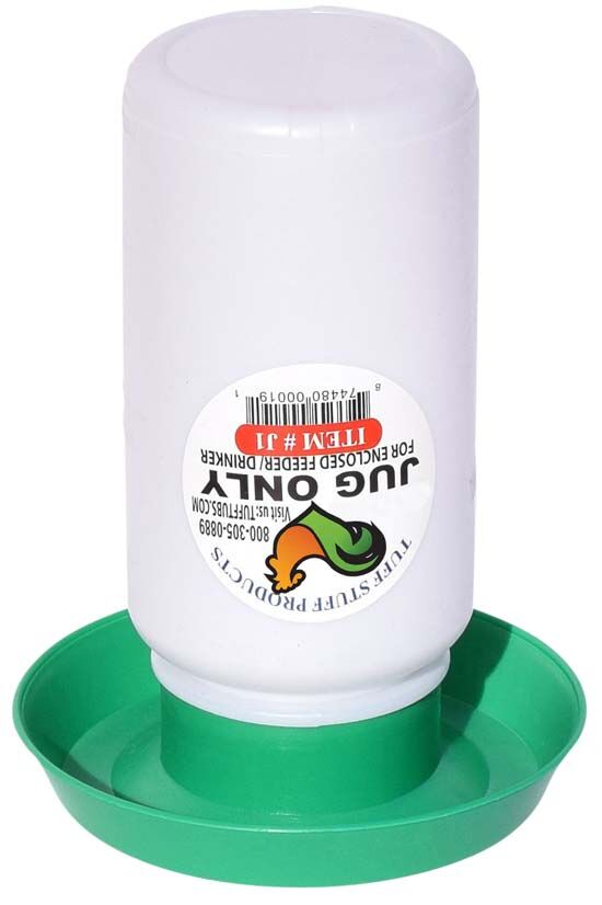 Tuff Stuff B4 1-Qt Enclosed Drinker Base Only Assorted Colors