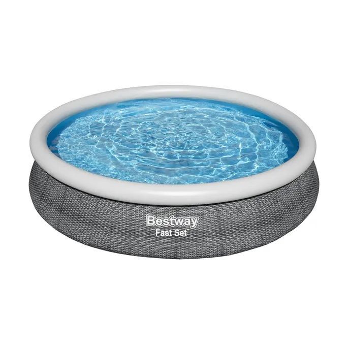 Bestway Fast Set Round Inflatable Pool Set, 12-Ft x 30-In