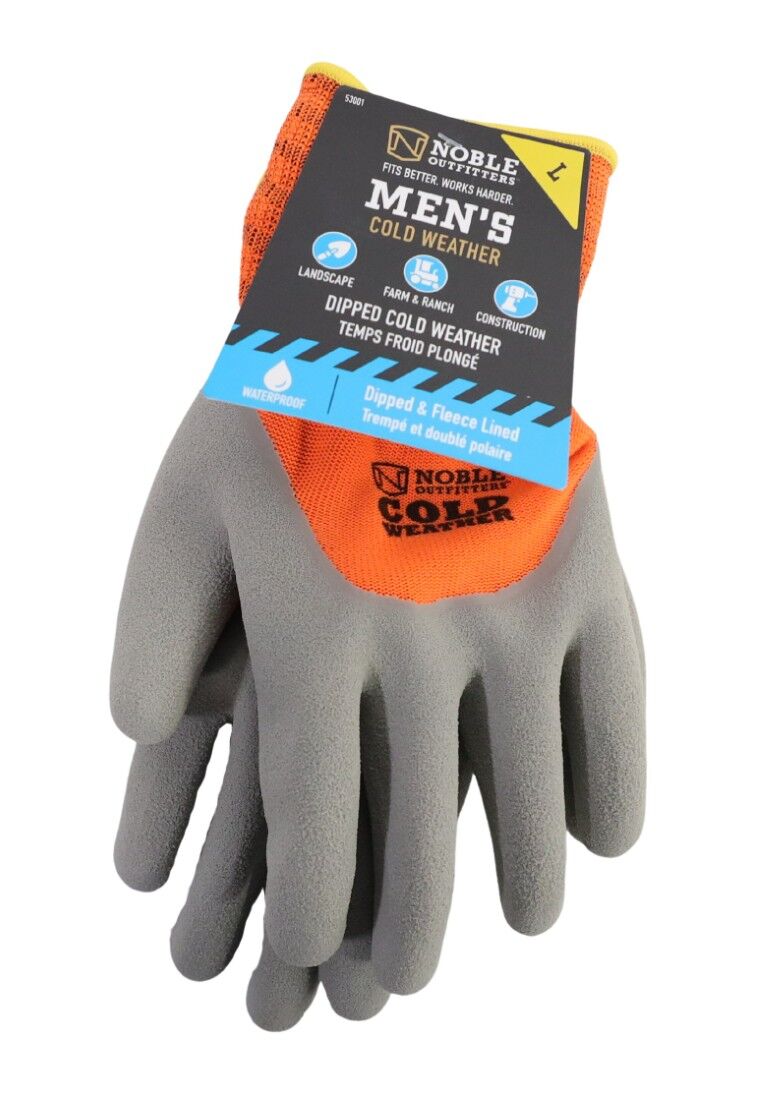 Noble Outfitters Men's Cold Weather Dipped Glove
