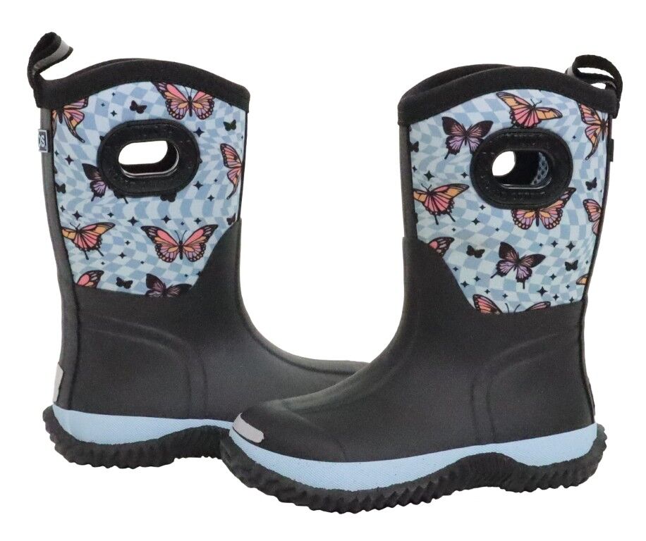 Noble Outfitters Kids' MUDS Butterflies High Boots