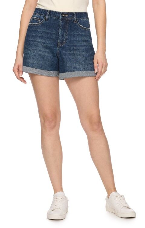 Threadgrit Women's Ursula Cuffed Denim Short