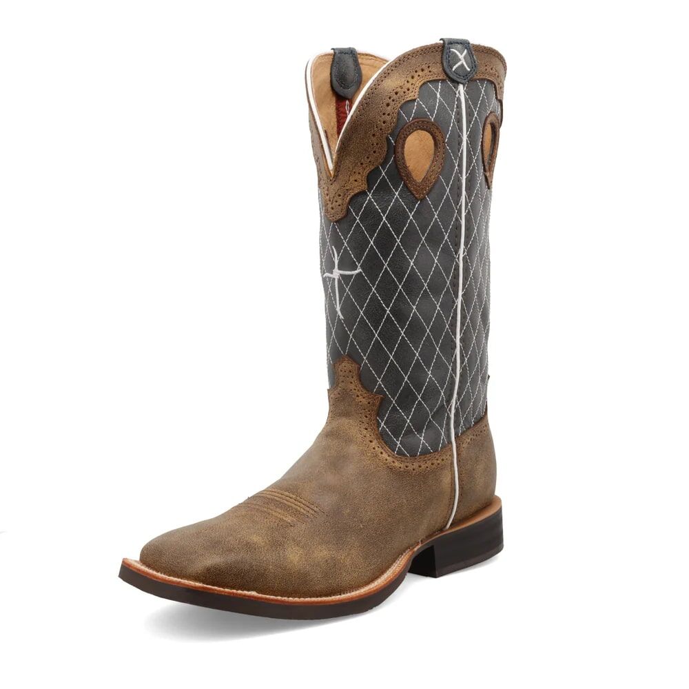 Twisted X Men's 14-in Ruff Stock Western Boot