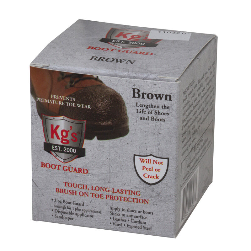 KG's Brown Boot Guard, 2-Oz