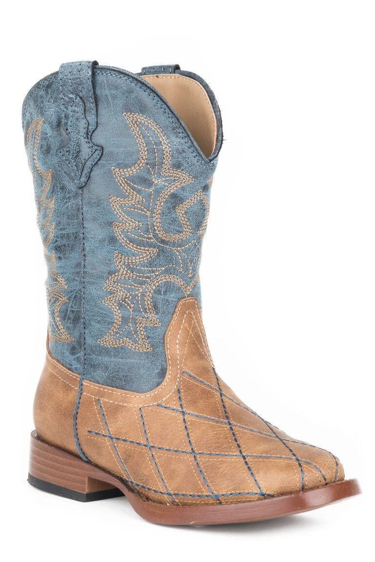 Roper Boy's Cross Cut Western Boot