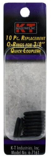 KT Industries Replacement O-Rings For 3/8-In Couplers, 10-Pk