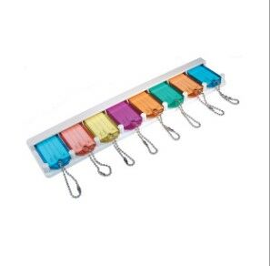 Hillman 8 Pack Key Tags And Organizer