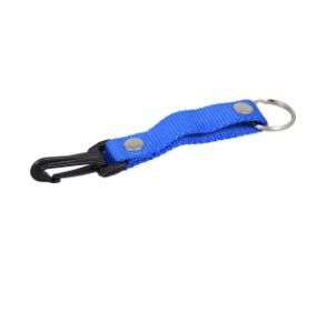 Hillman Adjustable Nylon Key Strap, Stainless Steel