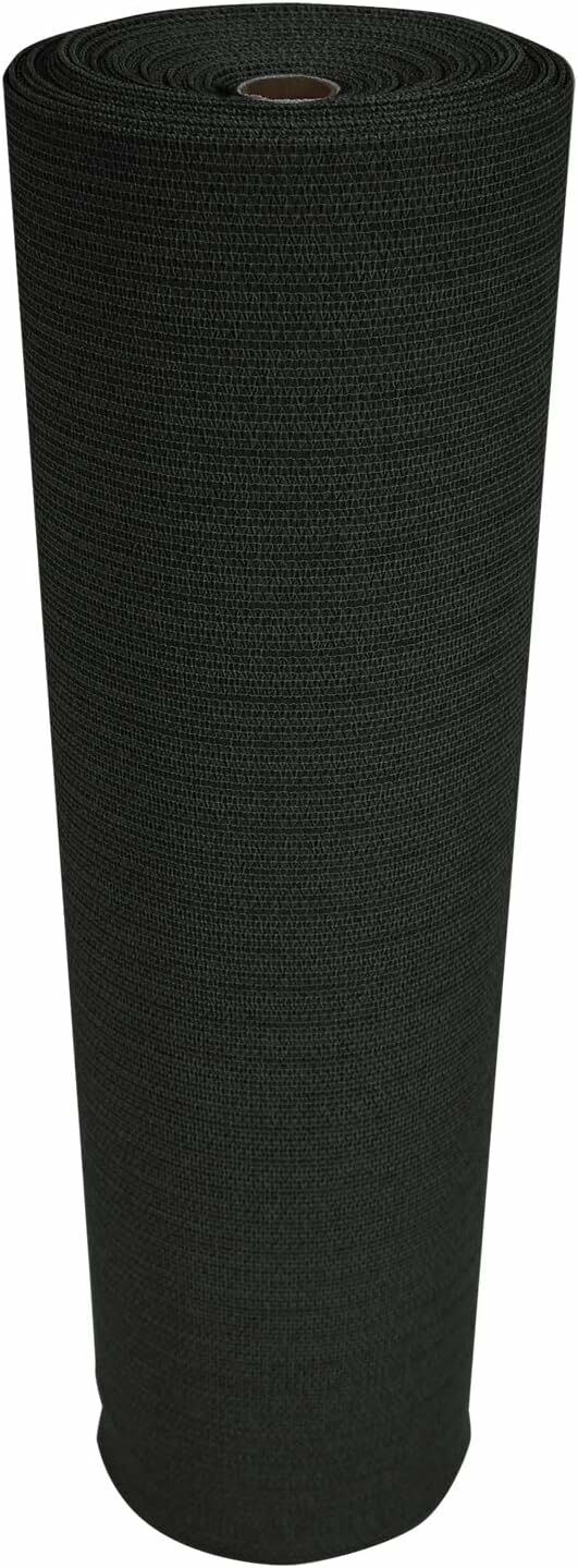 Coolaroo Black Screening Shade Fabric, 70% UV Block, 6-Ft Wide (Sold By The Foot)