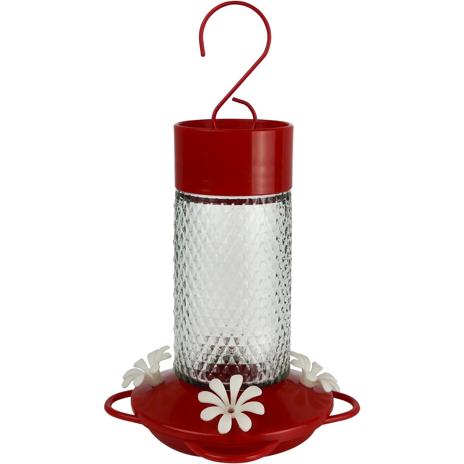 Nature's Way Charming Cherry Gravity Hummingbird Feeder, 13-Oz