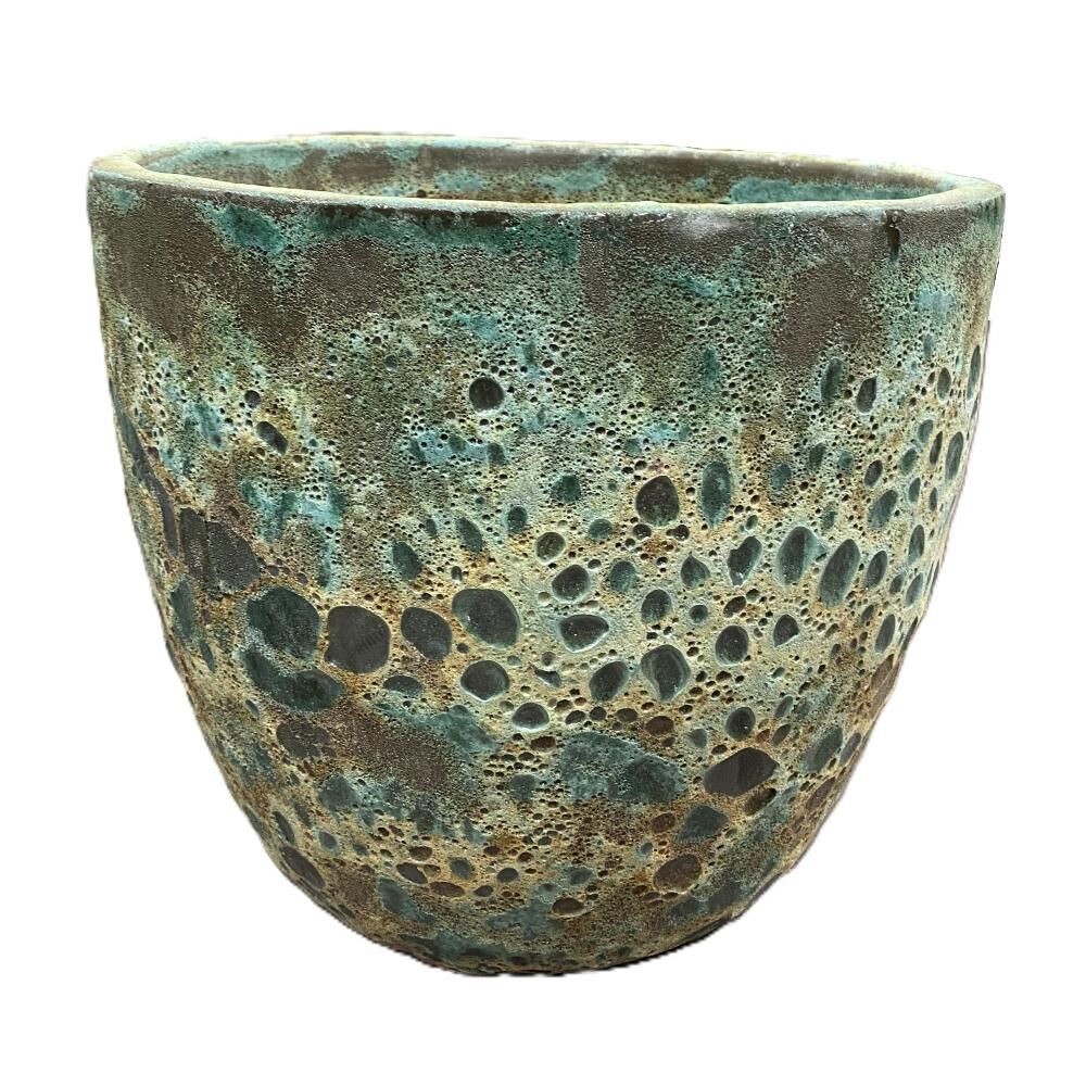 Pacific Home & Garden Coral Green Pot, 15-In