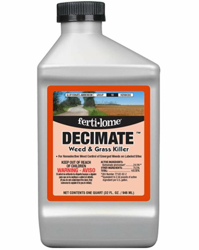 ferti-lome Decimate 24.5% Glufosinate - 32 oz