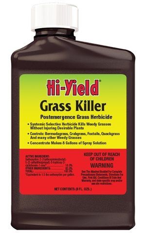 Hi-Yield Grass Killer Postemergence Grass Herbicide, 8-Oz