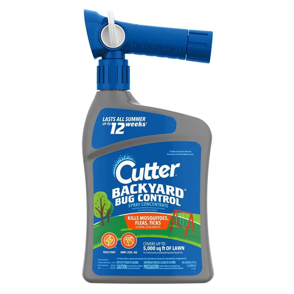 Cutter Backyard Bug Control Spray Concentrate (Ready-To-Spray), 32-Oz