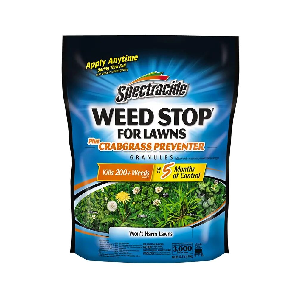 Spectracide Weed Stop For Lawns Plus Crabgrass Preventer, 10.8-Lb
