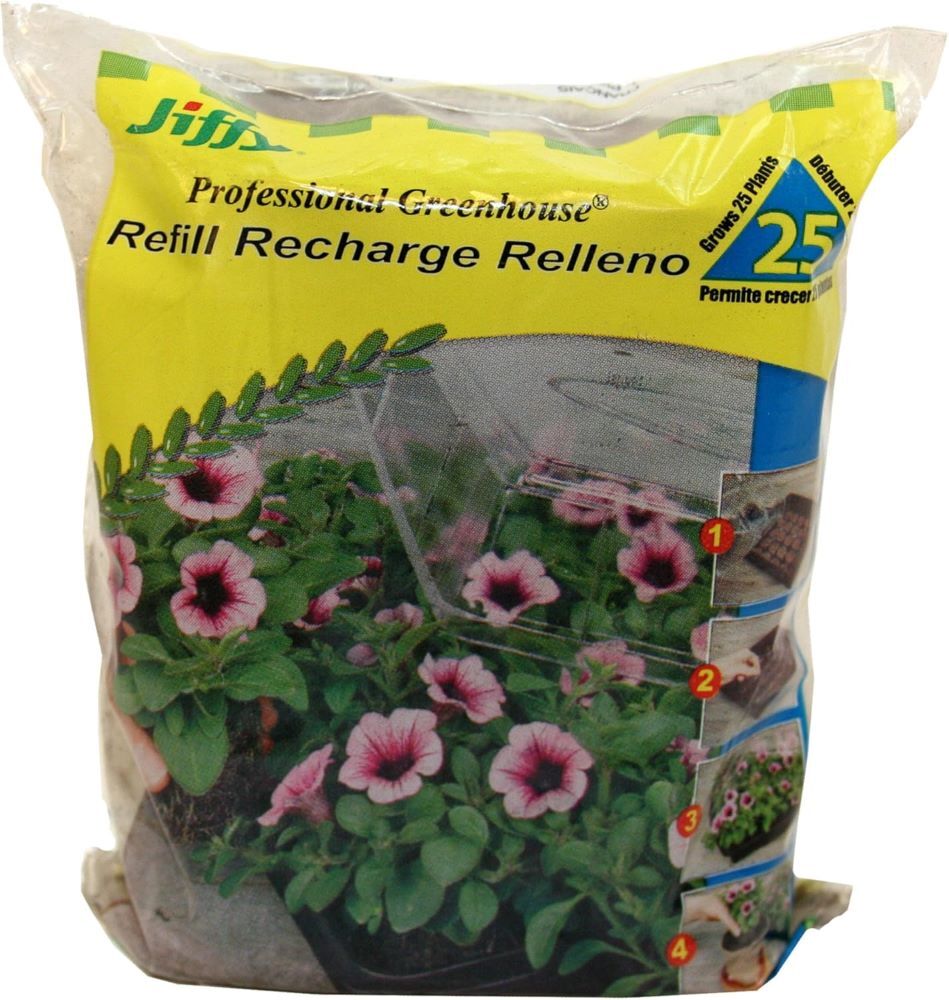 Jiffy Peat Pellet Refill, 25-Pk