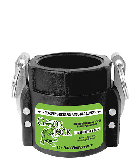 Green Leaf GatorLock 3/4-In Female Coupler X 3/4-In Female NPT