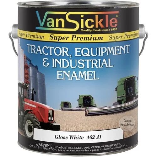 Van Sickle Tractor Equipment & Industrial Enamel, Gloss White, 1-Gal